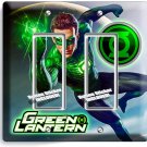 GREEN LANTERN SUPERHERO EARTH GUARDIAN RING DOUBLE GFCI LIGHT SWITCH WALL DECOR GREEN LANTERN SUPERHERO EARTH GUARDIAN RING DOUBLE GFCI LIGHT SWITCH WALL DECOR