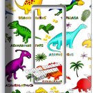 JURASSIC PERIOD DINOSAURS SINGLE GFCI LIGHT SWITCH WALL PLATES KIDS ROOM DECOR