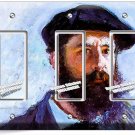 CLAUDE MONET SELF PORTRAIT PAINTING 3 GFI SWITCH OUTLET WALLPLATE ROOM ART DECOR CLAUDE MONET SELF PORTRAIT PAINTING 3 GFI SWITCH OUTLET WALLPLATE ROOM ART DECOR