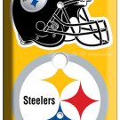 PITTSBURGH STEELERS FOOTBALL TEAM LOGO LIGHT DIMMER VIDEO CABLE WALL PLATE COVER PITTSBURGH STEELERS FOOTBALL TEAM LOGO LIGHT DIMMER VIDEO CABLE WALL PLATE COVER