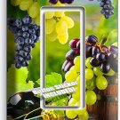 TUSCAN VINEYARD WINE BARREL GRAPE 1 GANG GFI LIGHT SWITCH WALL PLATE COVER DECOR