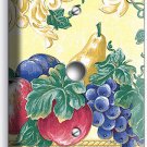 FRESH FRUITS VEGETABLES VICTORIAN STYLE LIGHT DIMMER CABLE COVERS KITCHEN DECOR