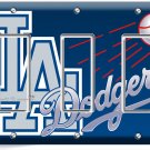 LA LOS ANGELES DODGERS MLB TEAM LOGO 3 GANG GFCI LIGHT SWITCH WALL PLATES DECOR LA LOS ANGELES DODGERS MLB TEAM LOGO 3 GANG GFCI LIGHT SWITCH WALL PLATES DECOR