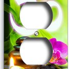 FENG SHUI STONES FLOWER BAMBOO OM SYMBOL YOGA OUTLET WALLPLATE ROOM STUDIO DECOR