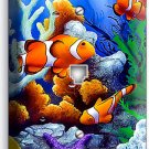 TROPICAL CORAL CLOWN FISH AQUARIUM PHONE TELEPHONE WALL PLATE COVERS ROOM DECOR TROPICAL CORAL CLOWN FISH AQUARIUM PHONE TELEPHONE WALL PLATE COVERS ROOM DECOR