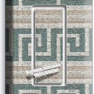 ANCIENT GREEK ROMAN ORNAMENT PATTERN SINGLE GFCI LIGHT SWITCH PLATES ROOM DECOR
