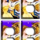 DISNEY BEAUTY AND THE BEAST DANCING 1 LIGHT SWITCH 3 OUTLET PLATES BEDROOM DECOR DISNEY BEAUTY AND THE BEAST DANCING 1 LIGHT SWITCH 3 OUTLET PLATES BEDROOM DECOR