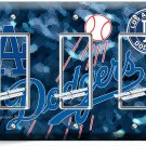 LA LOS ANGELES DODGERS BASEBALL TEAM 3 GANG GFI LIGHT SWITCH PLATE ROOM HD DECOR LA LOS ANGELES DODGERS BASEBALL TEAM 3 GANG GFI LIGHT SWITCH PLATE ROOM HD DECOR