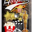 HOLLYWOOD TV ROOM MOVIE THEATER LIGHT DIMMER VIDEO CABLE WALL PLATES HOME DECOR HOLLYWOOD TV ROOM MOVIE THEATER LIGHT DIMMER VIDEO CABLE WALL PLATES HOME DECOR