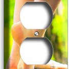 BARE FEET SOLES SEXY LEGS WATER DROPS OUTLET WALL PLATE BATHROOM ROOM HOME DECOR BARE FEET SOLES SEXY LEGS WATER DROPS OUTLET WALL PLATE BATHROOM ROOM HOME DECOR