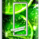 GREEN LIME SLICES SINGLE GFCI LIGHT SWITCH PLATE COVERS VEGAN KITCHEN ROOM DECOR GREEN LIME SLICES SINGLE GFCI LIGHT SWITCH PLATE COVERS VEGAN KITCHEN ROOM DECOR