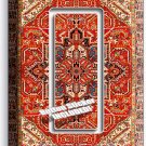PERSIAN RUG PATTERN ORNAMENT SINGLE GFI LIGHT SWITCH COVER PLATE ROOM HOME DECOR