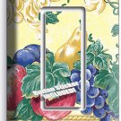 FRESH FRUITS VEGETABLES VICTORIAN SINGLE GFCI LIGHT SWITCH PLATES KITCHEN DECOR