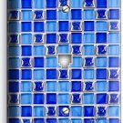 BLUE MOSAIC ARABIC TILES LOOK PHONE TELEPHONE PLATE COVER KITCHEN NEW HOME DECOR