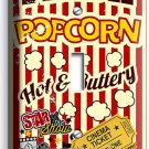 POP CORN TV ROOM HOME MOVIE THEATER CINEMA 1 GANG LIGHT SWITCH WALL PLATES DECOR