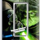 JEDI MASTER YODA SWORD STAR WARS SINGLE GFCI LIGHT SWITCH PLATES ROOM HOME DECOR JEDI MASTER YODA SWORD STAR WARS SINGLE GFCI LIGHT SWITCH PLATES ROOM HOME DECOR
