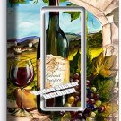 TUSCAN RUSTIC KITCHEN VINEYARD WINE BOTTLE 1 GANG GFCI LIGHT SWITCH PLATES DECOR TUSCAN RUSTIC KITCHEN VINEYARD WINE BOTTLE 1 GANG GFCI LIGHT SWITCH PLATES DECOR
