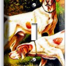 HUNTING HOUND DOGS SINGLE LIGHT SWITCH WALL PLATE COVER ROOM HUNTER CABIN DECOR