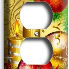 CHRISTMAS TREE ORNAMENTS CANDLES LIGHTS OUTLET WALL PLATE COVER HOME ROOM DECOR