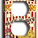 POP CORN TV ROOM HOME MOVIE THEATER CINEMA TICKETS OUTLET WALL PLATES HOME DECOR