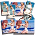 MARILYN MONROE SEXY BEACH BIKINI LIGHT SWITCH WALL PLATE OUTLET ROOM ART DECOR MARILYN MONROE SEXY BEACH BIKINI LIGHT SWITCH WALL PLATE OUTLET ROOM ART DECOR