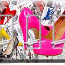 HOT PINK HIGH HEEL SEXY SHOES TRIPLE GFCI LIGHT SWITCH PLATE BOUTIQUE ROOM DECOR HOT PINK HIGH HEEL SEXY SHOES TRIPLE GFCI LIGHT SWITCH PLATE BOUTIQUE ROOM DECOR