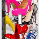 HOT PINK HIGH HEEL SEXY SHOES SINGLE LIGHT SWITCH WALL PLATE BOUTIQUE ROOM DECOR HOT PINK HIGH HEEL SEXY SHOES SINGLE LIGHT SWITCH WALL PLATE BOUTIQUE ROOM DECOR