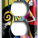 NIGHTMARE BEFORE CHRISTMAS JACK AND SALLY OUTLET WALL PLATES ROOM ART DECORATION
