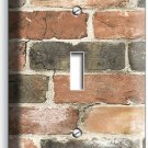 RUSTIC RECLAIMED EXPOSED BRICK WALL 1 GANG LIGHT SWITCH PLATE ROOM HOME HD DECOR RUSTIC RECLAIMED EXPOSED BRICK WALL 1 GANG LIGHT SWITCH PLATE ROOM HOME HD DECOR