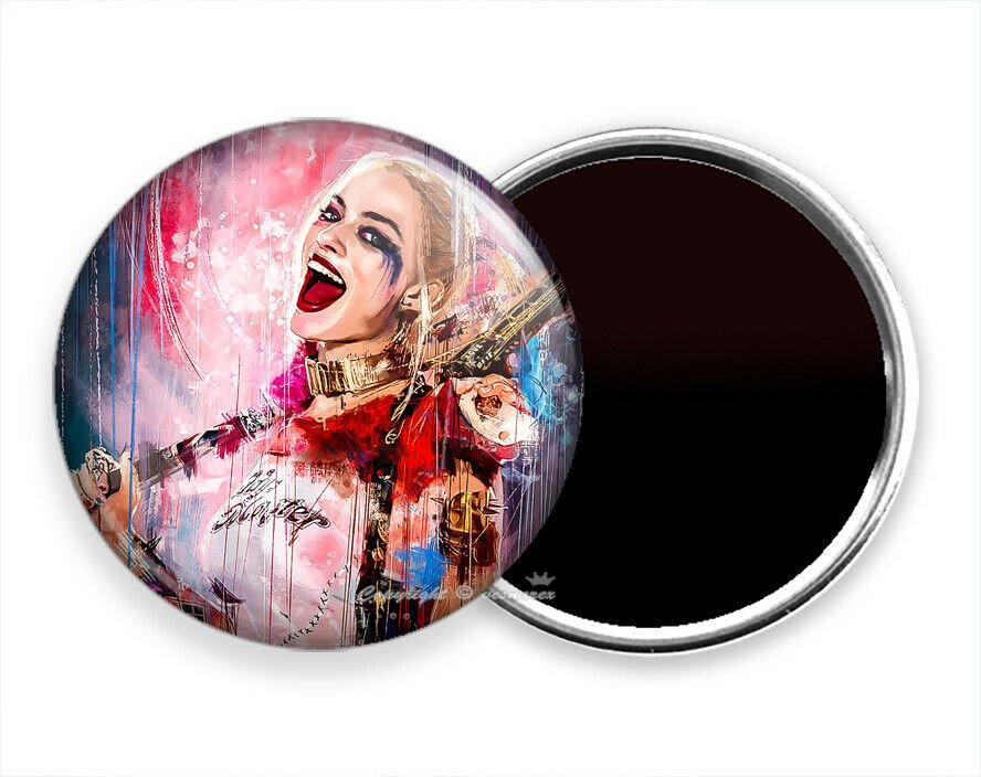 Harley Quinn Villain Gotham City Batman Dark Knight Fridge Refrigerator Magnet