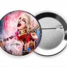 HARLEY QUINN VILLAIN GOTHAM CITY BATMAN DARK KNIGHT PINBACK BUTTON BADGE GIFT HARLEY QUINN VILLAIN GOTHAM CITY BATMAN DARK KNIGHT PINBACK BUTTON BADGE GIFT
