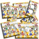 RETRO HOUSEWIVES 50'S KITCHEN PATTERN LIGHT SWITCH OUTLET WALL PLATE HOME DECOR RETRO HOUSEWIVES 50'S KITCHEN PATTERN LIGHT SWITCH OUTLET WALL PLATE HOME DECOR