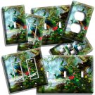 WHIMSICAL PEACOCKS FEATHERS LIGHT SWITCH OUTLET WALL PLATE BEDROOM ROOM HD DECOR WHIMSICAL PEACOCKS FEATHERS LIGHT SWITCH OUTLET WALL PLATE BEDROOM ROOM HD DECOR