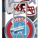 HOUSTON OILERS FOOTBALL TEAM 1 GFCI LIGHT SWITCH WALL PLATES MAN CAVE ROOM DECOR HOUSTON OILERS FOOTBALL TEAM 1 GFCI LIGHT SWITCH WALL PLATES MAN CAVE ROOM DECOR