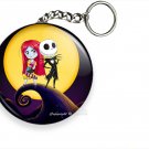 CUTE NIGHTMARE BEFORE CHRISTMAS JACK AND SALLY KEYCHAIN KEY CHAIN RING GIFT IDEA