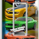 AMERICAN MUSCLE RACING CARS 1 GFCI LIGHT SWITCH WALL PLATE NEW GARAGE SHOP DECOR AMERICAN MUSCLE RACING CARS 1 GFCI LIGHT SWITCH WALL PLATE NEW GARAGE SHOP DECOR