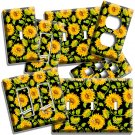 SUNFLOWERS FLORAL PATTERN LIGHT SWITCH OUTLET PLATES KITCHEN ROOM HOME ART DECOR SUNFLOWERS FLORAL PATTERN LIGHT SWITCH OUTLET PLATES KITCHEN ROOM HOME ART DECOR