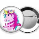 I WANT TO BE UNICORN RAINBOW COLOR HAIR PIN PINBACK BADGE BUTTON FLAIR GIFT IDEA I WANT TO BE UNICORN RAINBOW COLOR HAIR PIN PINBACK BADGE BUTTON FLAIR GIFT IDEA