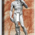 MICHELANGELO DAVID NAKED SCULPTURE SINGLE LIGHT SWITCH WALL PLATE COVER HD DECOR MICHELANGELO DAVID NAKED SCULPTURE SINGLE LIGHT SWITCH WALL PLATE COVER HD DECOR