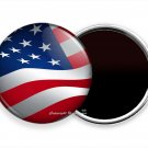 USA UNITED STATES WAVING AMERICAN FLAG PATRIOTIC FRIDGE REFRIGERATOR NOTE MAGNET USA UNITED STATES WAVING AMERICAN FLAG PATRIOTIC FRIDGE REFRIGERATOR NOTE MAGNET
