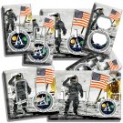 NASA SPACE ASTRONAUT APOLLO MOON LANDING SWITCH WALL PLATE OUTLET ROOM ART DECOR NASA SPACE ASTRONAUT APOLLO MOON LANDING SWITCH WALL PLATE OUTLET ROOM ART DECOR