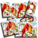 CARDINAL BIRDS MAGNOLIA FLOWERS TREE LIGHT SWITCH OUTLET WALL PLATES ROOM DECOR CARDINAL BIRDS MAGNOLIA FLOWERS TREE LIGHT SWITCH OUTLET WALL PLATES ROOM DECOR