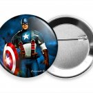 CAPTAIN AMERICA FIRST AVENGER SUPER HERO COMICS NEW PINBACK PIN BUTTON GIFT IDEA CAPTAIN AMERICA FIRST AVENGER SUPER HERO COMICS NEW PINBACK PIN BUTTON GIFT IDEA