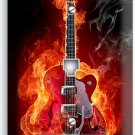 BASS ELECTRIC GUITAR IN FLAMES PHONE TELEPHONE COVER PLATE MUSIC STUDIO HD DECOR BASS ELECTRIC GUITAR IN FLAMES PHONE TELEPHONE COVER PLATE MUSIC STUDIO HD DECOR