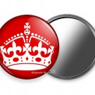 KEEP CALM UK UNITED KINGDOM BRITISH CROWN PURSE MAKEUP HANDHELD MIRROR GIFT IDEA KEEP CALM UK UNITED KINGDOM BRITISH CROWN PURSE MAKEUP HANDHELD MIRROR GIFT IDEA