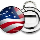 US UNITED STATES WAVING AMERICAN FLAG PATRIOTIC BEER SODA BOTTLE OPENER KEYCHAIN US UNITED STATES WAVING AMERICAN FLAG PATRIOTIC BEER SODA BOTTLE OPENER KEYCHAIN