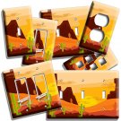 BEAUTIFUL SUNRISE SOUTHWEST CANYON CACTUS LIGHT SWITCH OUTLET PLATES ROOM DECOR BEAUTIFUL SUNRISE SOUTHWEST CANYON CACTUS LIGHT SWITCH OUTLET PLATES ROOM DECOR