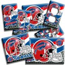 BUFFALO BILLS FOOTBALL TEAM LIGHT SWITCH OUTLET WALL PLATES ROOM MAN CAVE DECOR BUFFALO BILLS FOOTBALL TEAM LIGHT SWITCH OUTLET WALL PLATES ROOM MAN CAVE DECOR