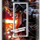 DARK SIDE DARTH VADER FLAME SWORD STAR WARS 1 GFCI LIGHT SWITCH PLATE ROOM DECOR DARK SIDE DARTH VADER FLAME SWORD STAR WARS 1 GFCI LIGHT SWITCH PLATE ROOM DECOR