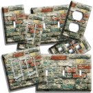 RUSTIC RECLAIMED EXPOSED BLUE BRICK WALL LIGHT SWITCH OUTLET PLATE ROOM HD DECOR RUSTIC RECLAIMED EXPOSED BLUE BRICK WALL LIGHT SWITCH OUTLET PLATE ROOM HD DECOR
